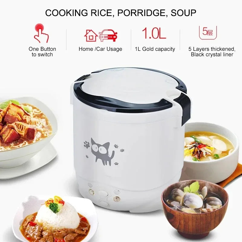 VerveMini Portable Rice Cooker 1L